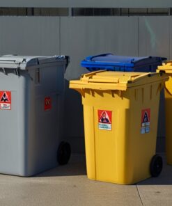 240ltr wheelie bin storage