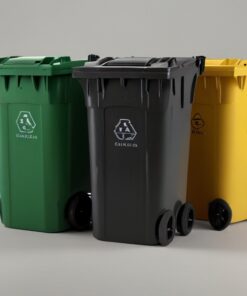 240l rubbish bin