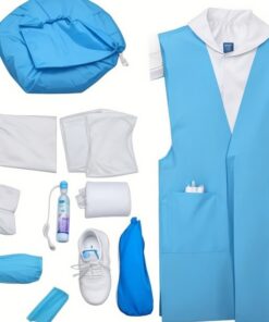 Bulk Disposable Isolation Gown large