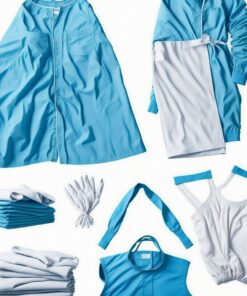 Bulk Disposable Isolation Gown large