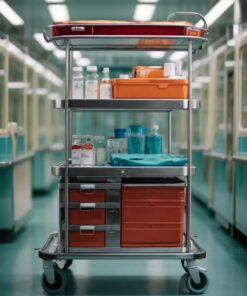 Code Blue Resuscitation Cart