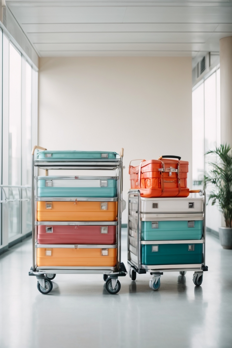 chariot for wine service