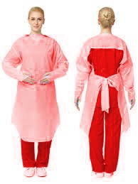 Alternative view of cpe plastic apron