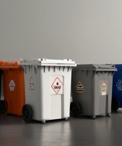 240 litre waste bin