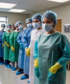 disposable reinforced surgical gowns & coveralls