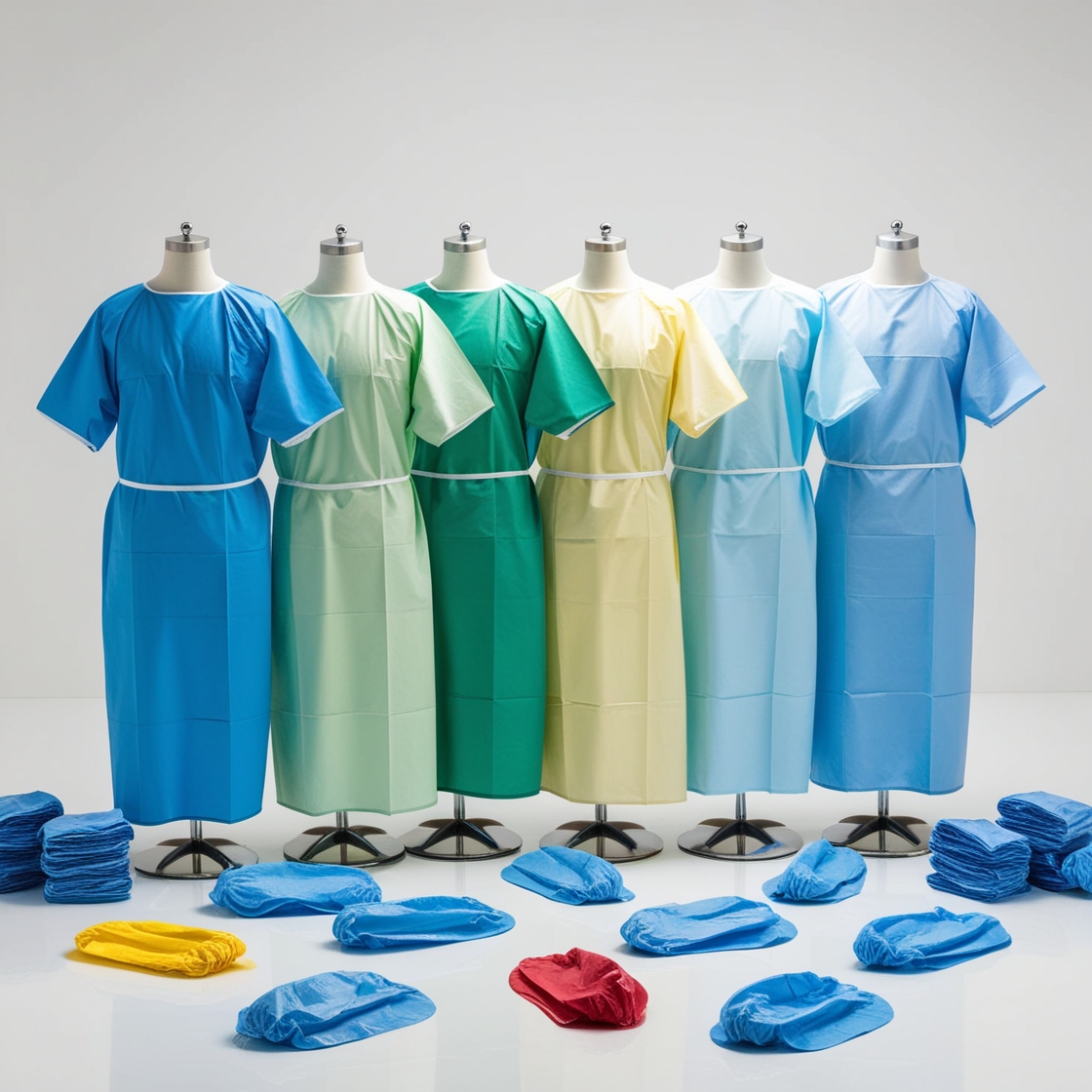 disposable isolation gown (50gsm)