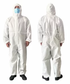 Disposable coverall top