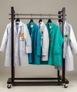 chemistry lab white coat