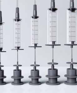 econocare needle 21g x 25mm green 100 pack