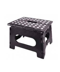 Plastic Folding Step - Steppie - 1 Step - 32 x 25 x 22cm - Black