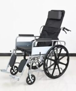Full Reclining Wheelchair with Commode