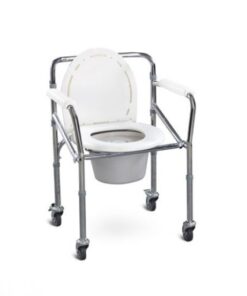 Commode Mobile with caster lock