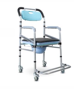 Commode Mobile with footrest