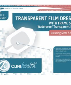 Dressing Transparent Film with Frame style IV – 7.2 x 9cm – 50s