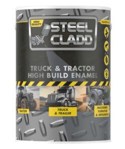 Steel Cladd Truck And Tractor Enamel White 1L