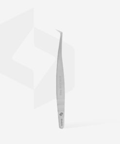 Alternative view of Staleks Professional eyelash tweezers EXPERT 40 TYPE 12 (L-shaped, 65?)