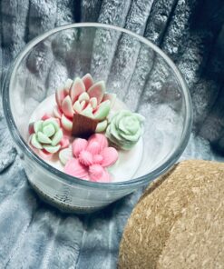 Alternative view of Mini Bloom Soy Candle | Lime & Coconut