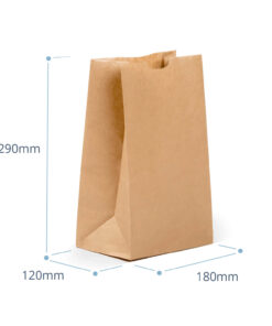 Alternative view of Small Plain Paper Bag