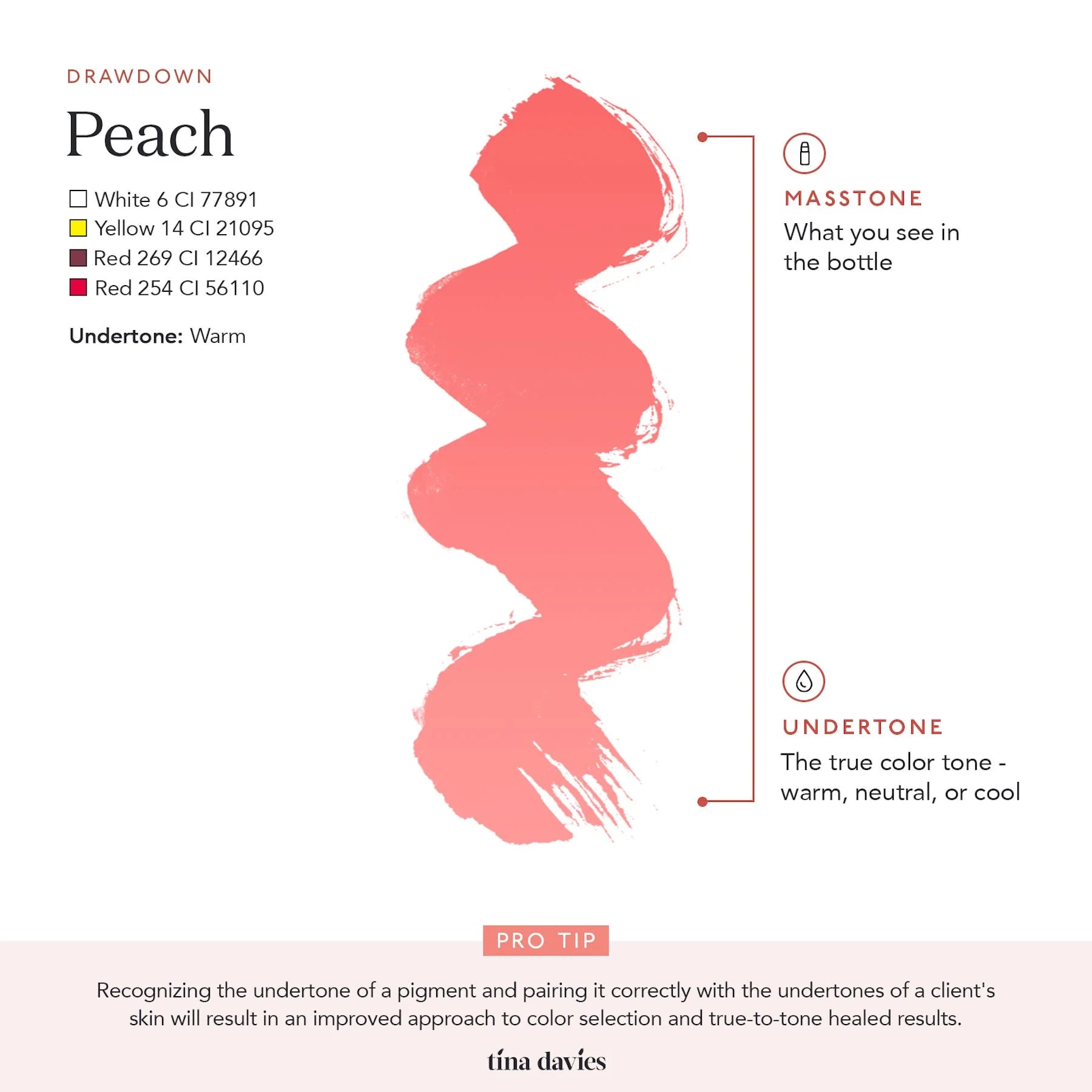 Tina Davies Lust Peach - Image 9