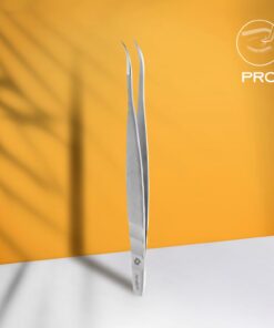 Alternative view of Staleks Professional eyelash tweezers EXPERT 40 TYPE 7 (curved)