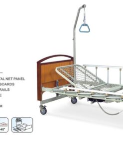 Alternative view of FS3231WM Bed With Battery Back up, Sides and overbed Pole